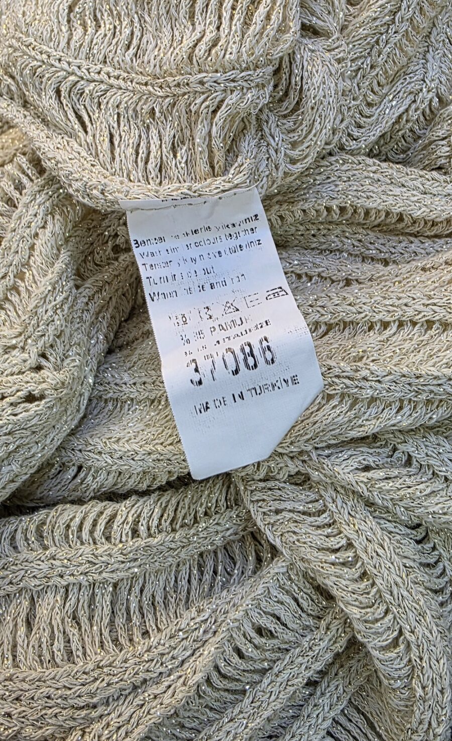 ست ترک قلاب بافی شاین کد 1154