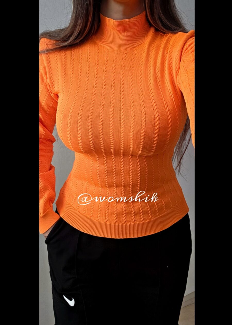 بلوز یقه ایستاده گیس بافت کد 1149