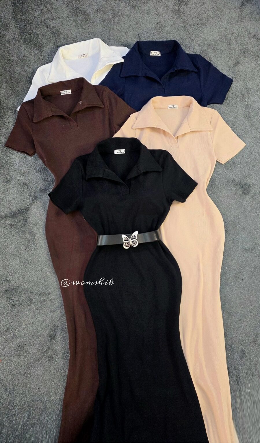 پیراهن یقه شکاری کبریتی کد 1176