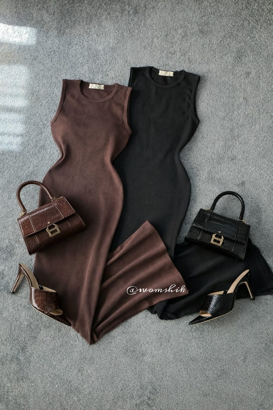 پیراهن حلقه ای کبریتی کد 1180