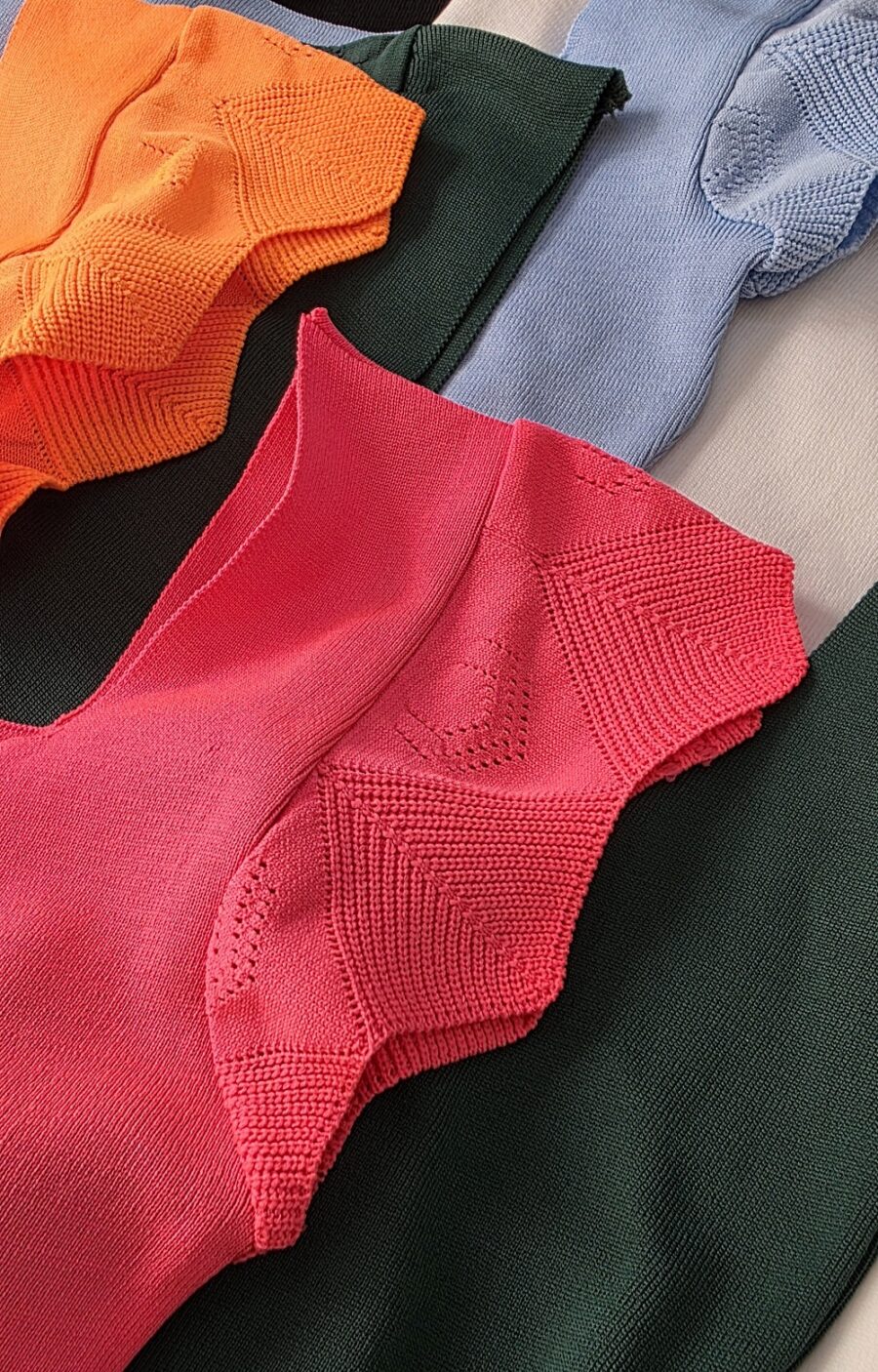 پیراهن کشبافت پرنسسی کد 1178