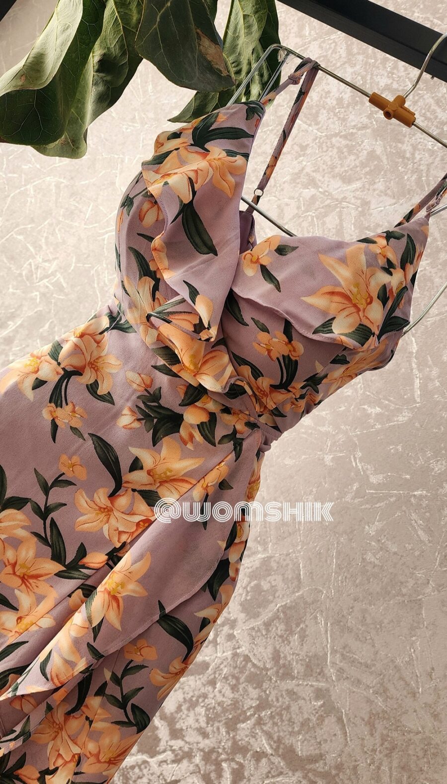 پیراهن حریر یاسی کد 1162