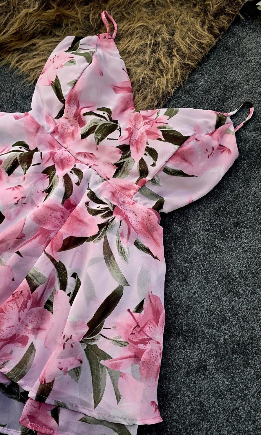 جامپسوییت گل صورتی کد 1163