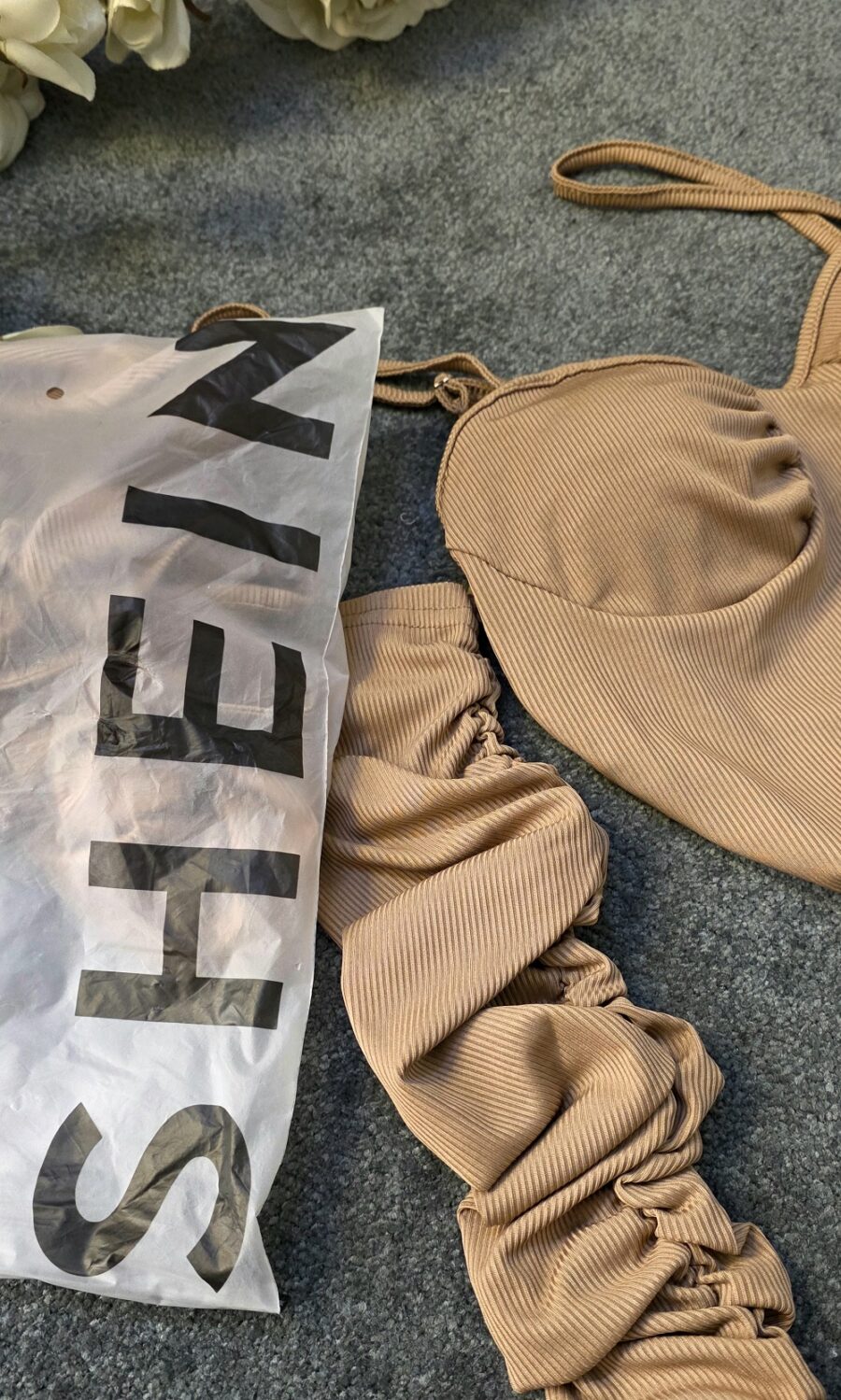 کراپ آستین چین دار کد 1155