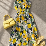 پیراهن وارداتی LEMON کد 1239