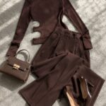 بلوز کبریتی پهلو باز کد 1275
